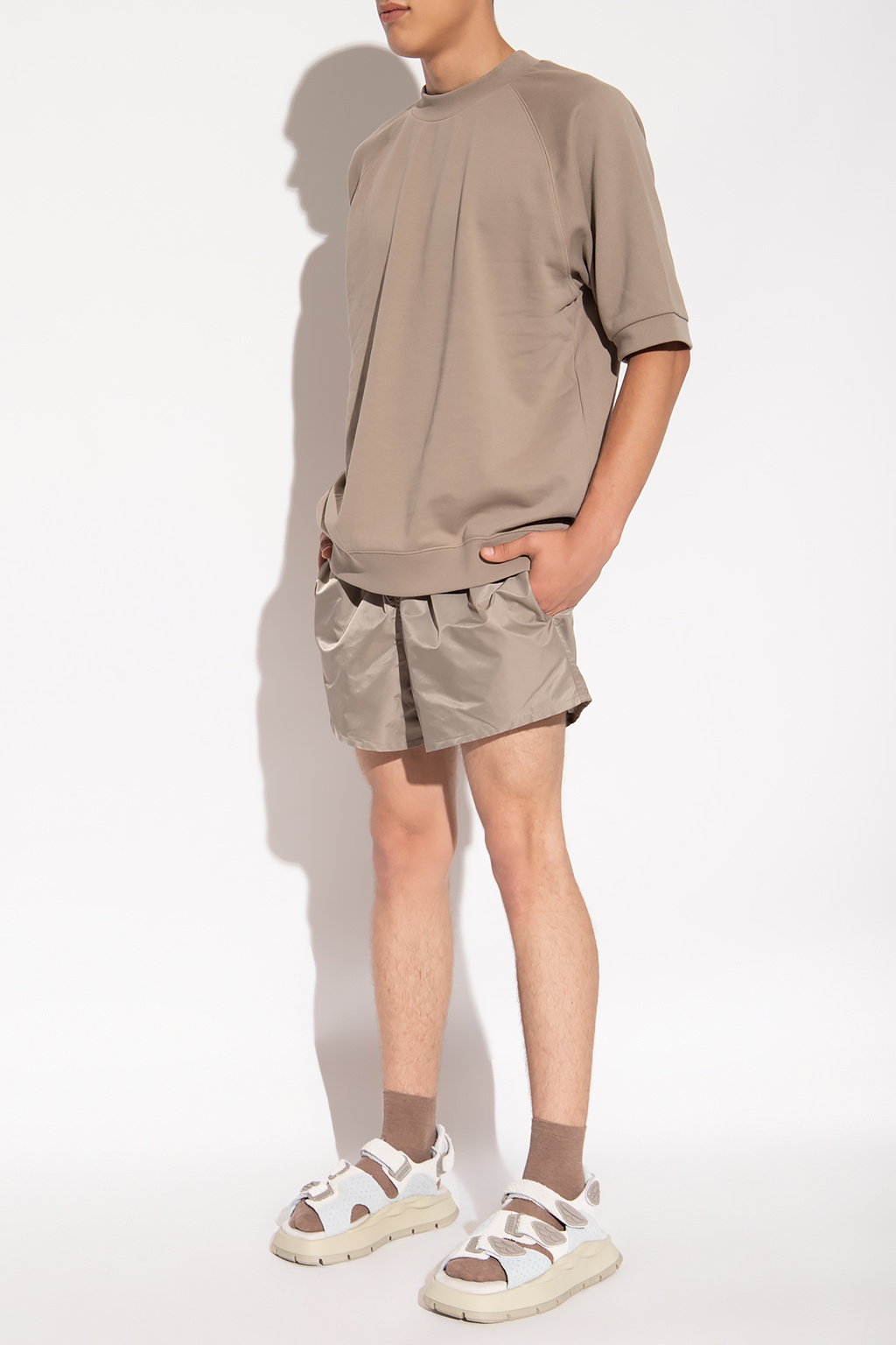 FEAR OF GOD Selvedge Denim Vintage Bleach Shorts Indigo